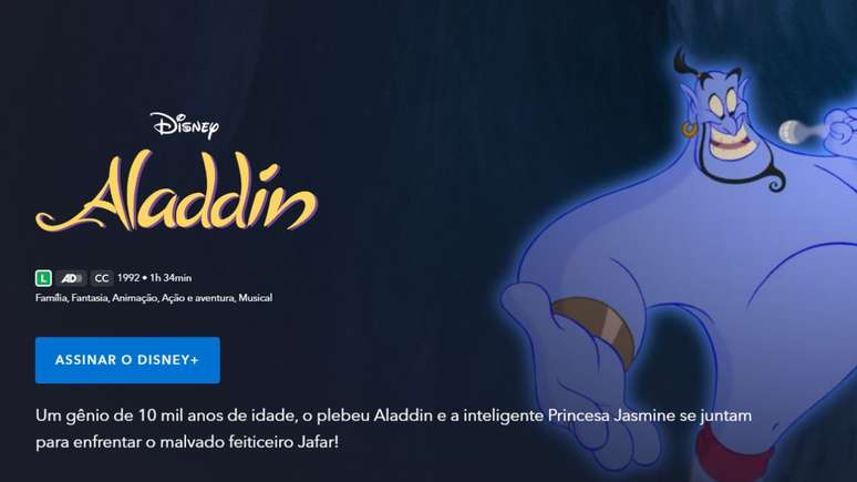 Filme Aladdin &ndash;