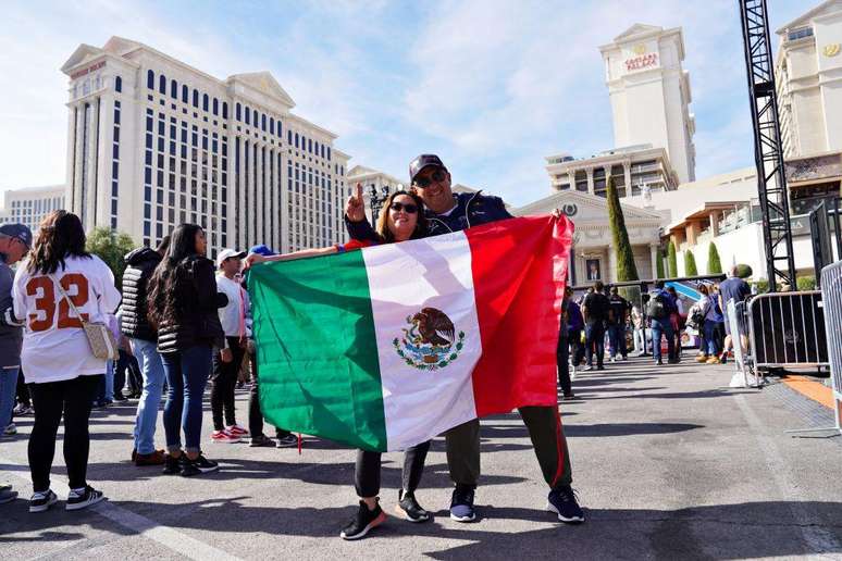 Turistas mexicanos em Las Vegas em 2022