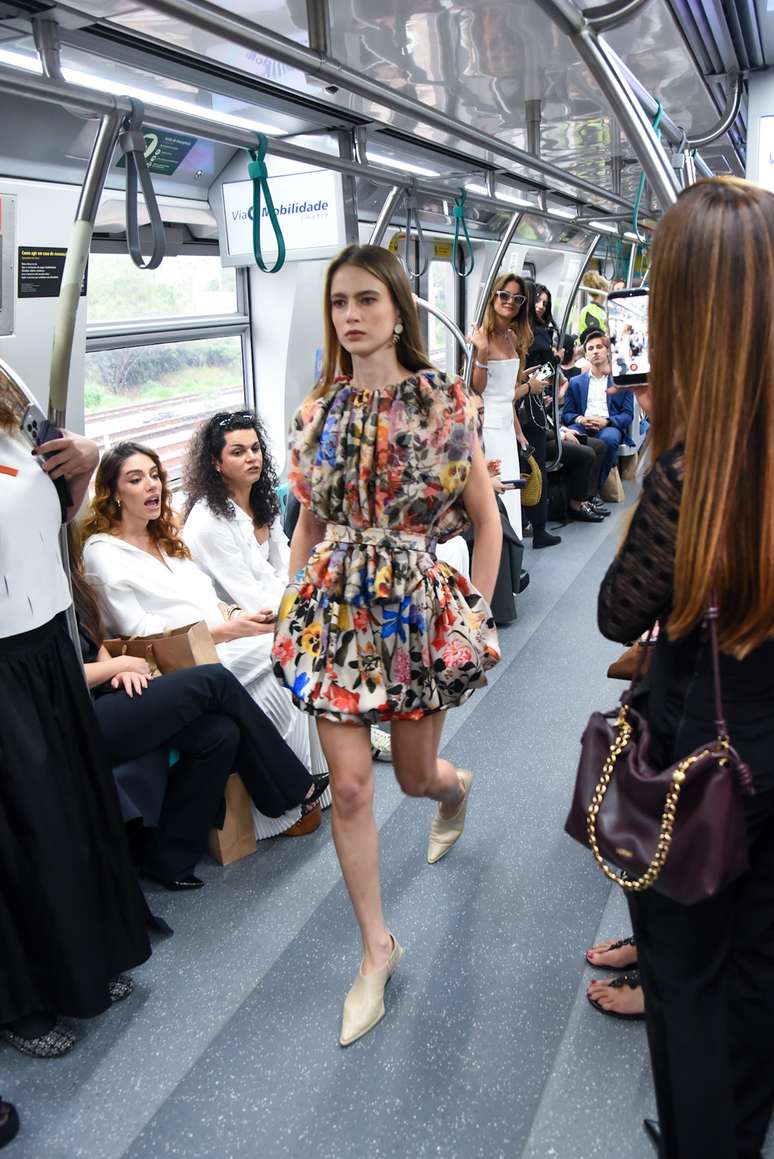 Maria Klaumann no Gloria Coelho no SPFW 