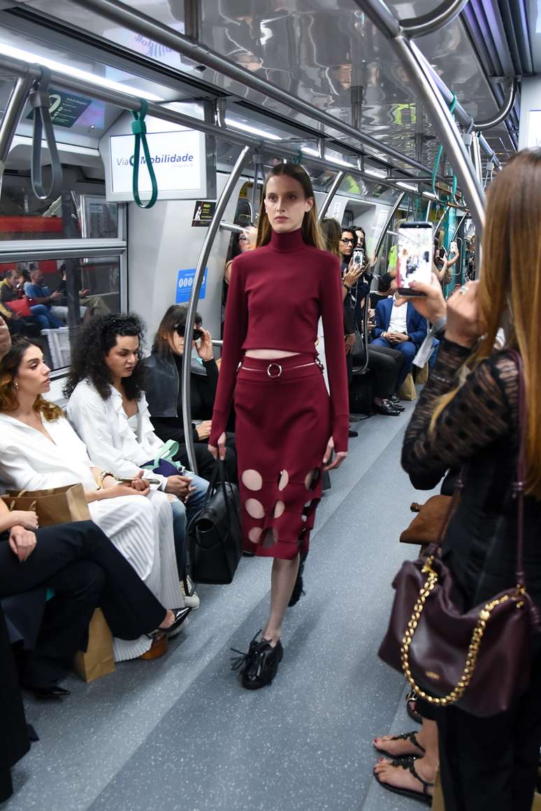 Gloria Coelho no SPFW 