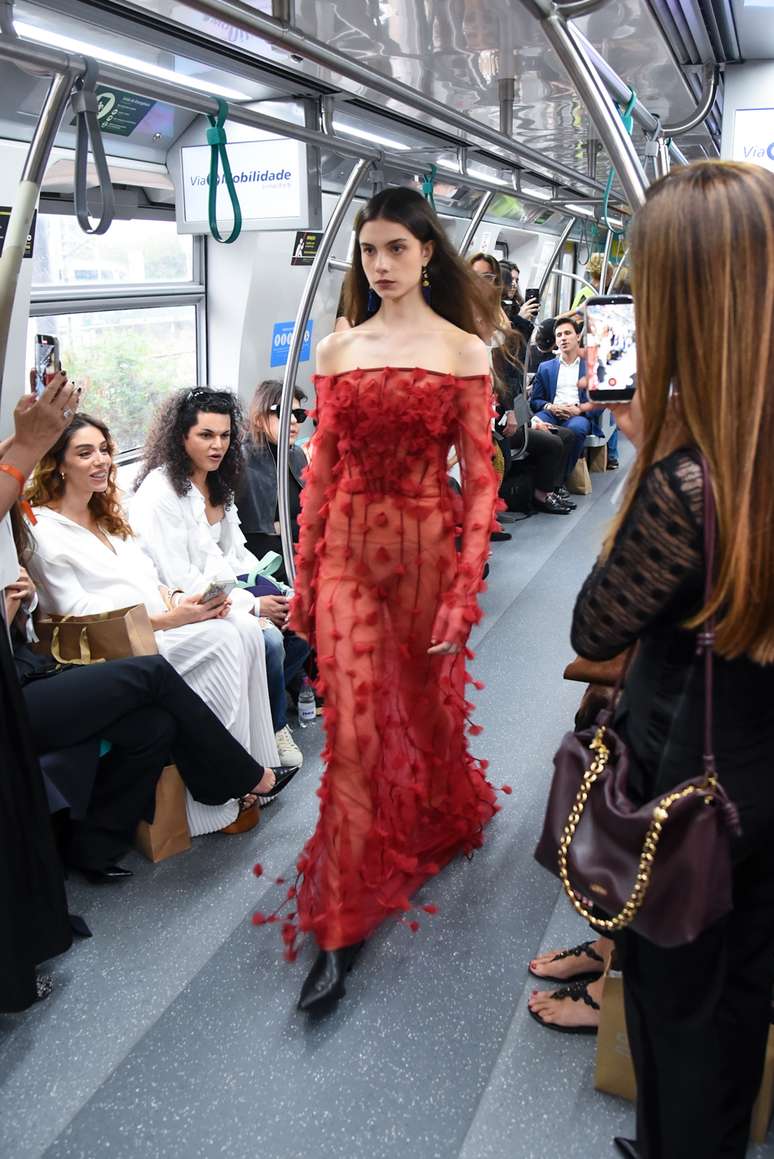 Gloria Coelho no SPFW 