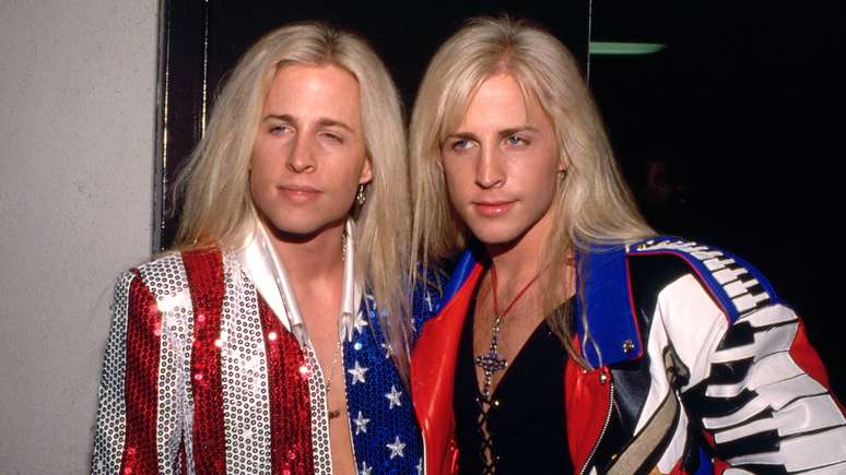 Matthew e Gunnar Nelson no auge da fama, em 1991