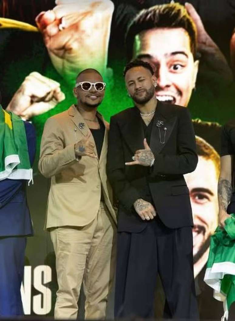 Neymar compareceu a evento da King League sem presen&ccedil;a de Bruna Biancardi &ndash;