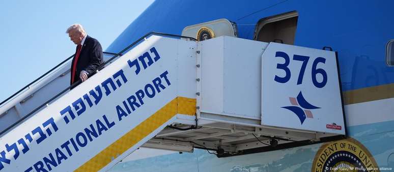 Donald Trump disse que plano de paz vai ter sucesso porque "as pessoas estão cansadas" da guerra na Faixa de Gaza