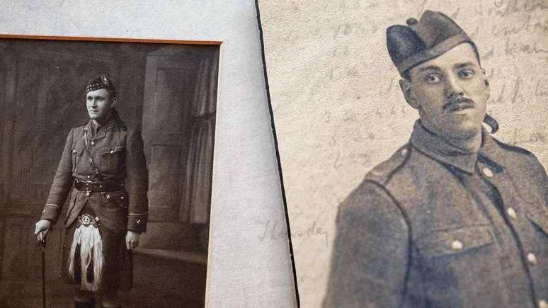 Uma pequena e dedicada equipe identificou dois soldados escoceses que morreram na frente de batalha mais de um século atrás, no norte da França