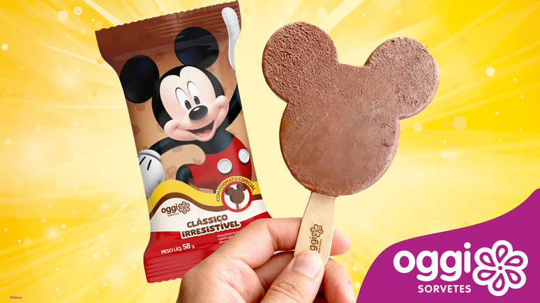 Mickey Mouse, Toy Story, Princess or Spider-Man: what will be your favorite ice cream?