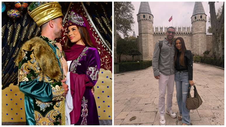 Lexa e Ricardo Viana curtem lua de mel na Turquia