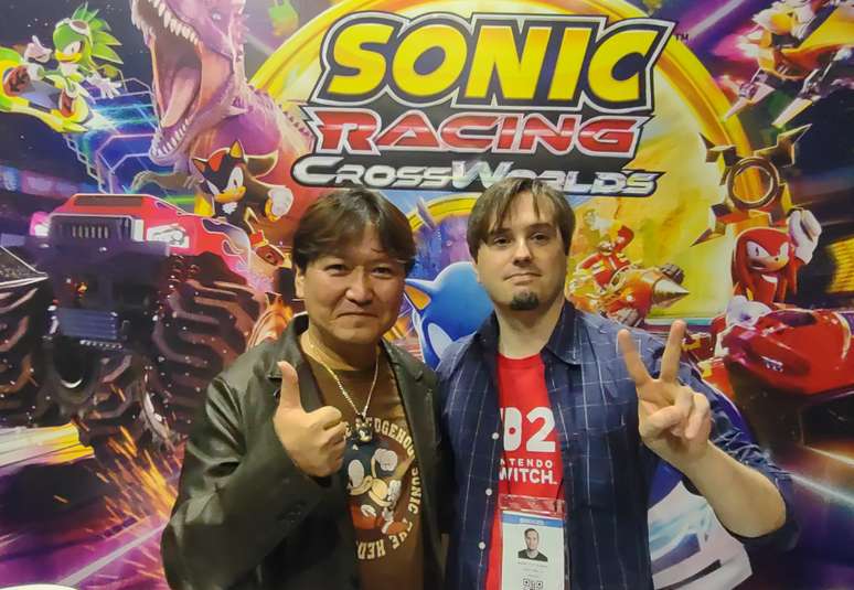 Takashi Iizuka fala ao Game On sobre Sonic Racing: CrossWorlds e a franquia Sonic