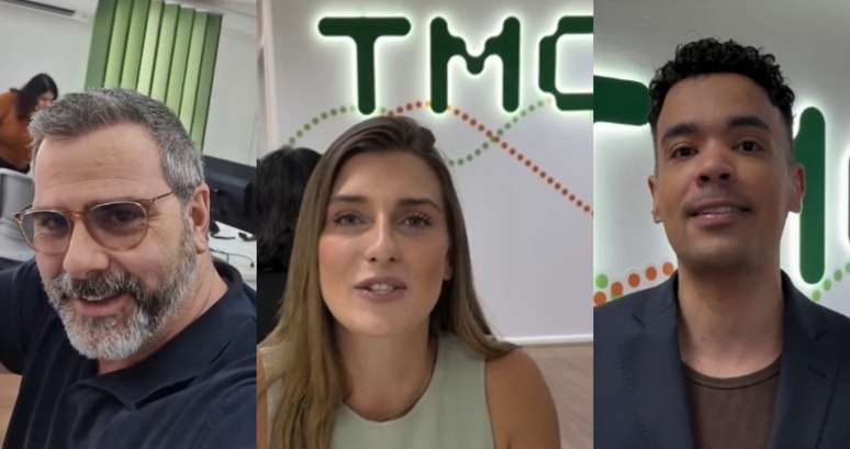 Experientes em TV, Rodrigo Alvarez, Joana Treptow e Diego Sarza fazem parte da equipe da nova rádio de João Camargo