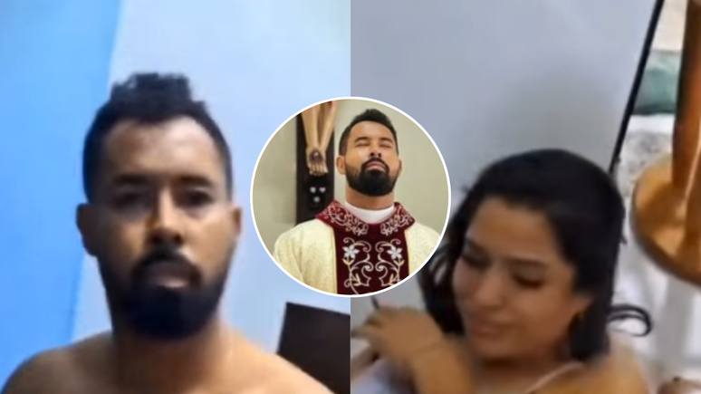Família arromba a porta e flagra noiva com padre na casa paroquial