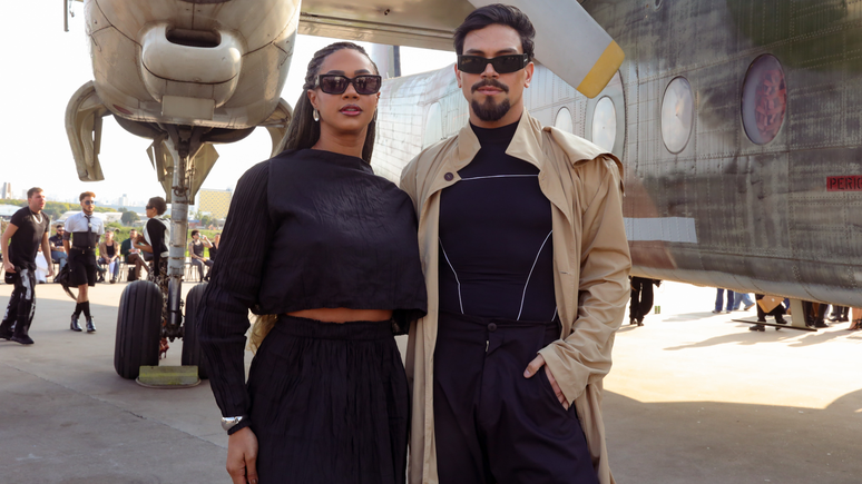 Aline Patriarca e Vinícius Nascimento 