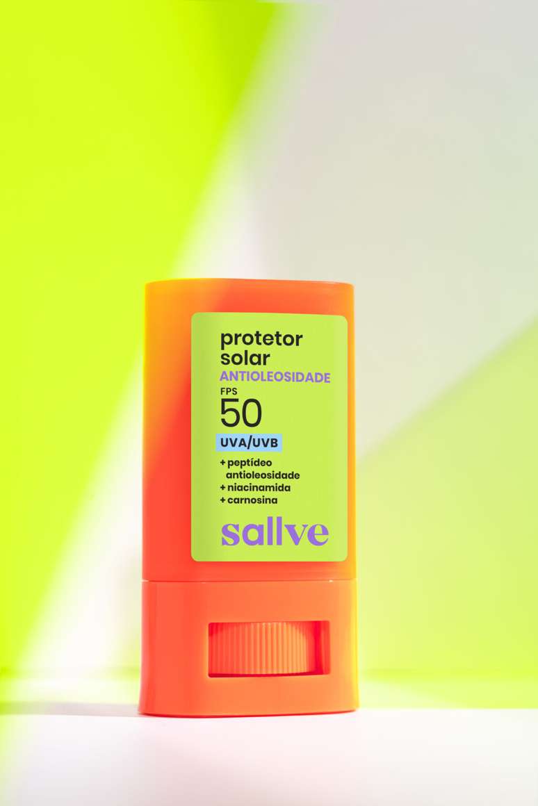 Protetor Solar Bastão Antioleosidade FPS 50 Sallve / todateen