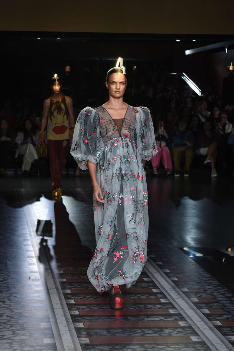 Bárbara Fialho at the SPFW fashion show Bárbara Fialho at the SPFW fashion show