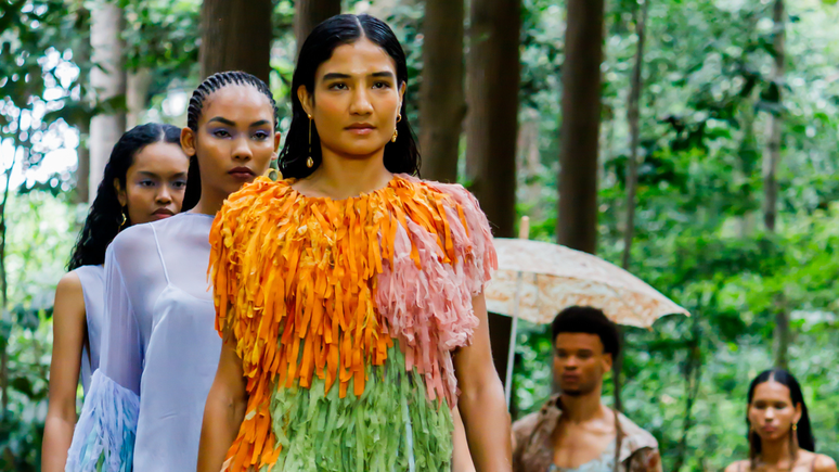 Flavia Aranha no SPFW 