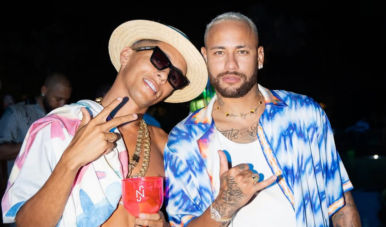 'Minha maior referência': muito antes de prisão por lavagem de dinheiro do tráfico de drogas, Buzeira presenteou Neymar com joia de R$ 2 milhões.