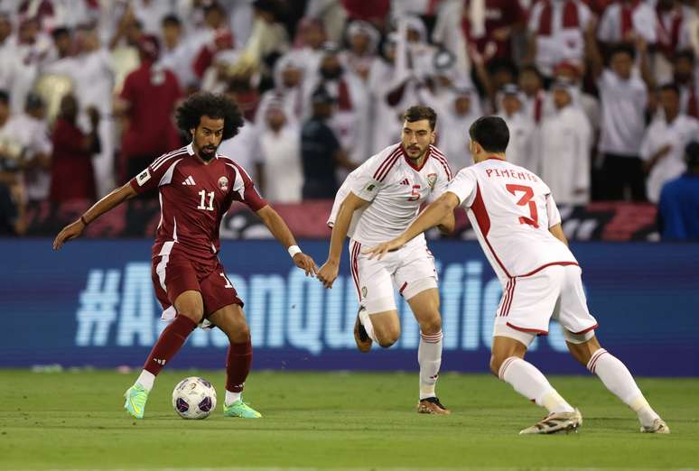 Partida entre Emirados &Aacute;rabes e Catar 