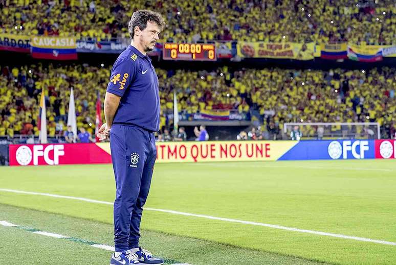 Fernando Diniz não teve bons números na passagem pela Seleção –