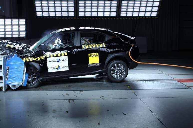 Citroën Basalt no crash test do Latin NCAP