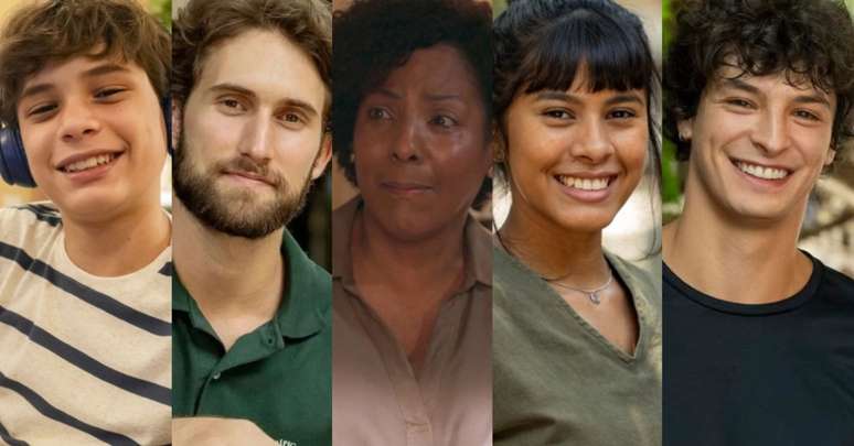 Bruno, Carlos, Marisa, Flávia e Tiago: personagens com pouco espaço poderiam ter rendido mais à novela