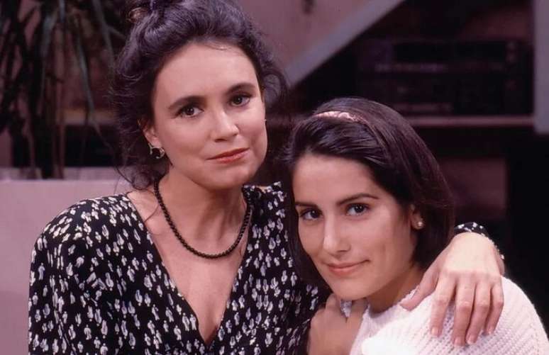 Raquel (Regina Duarte) e Maria de Fátima (Gloria Pires) da versão original de 'Vale Tudo' (1988)