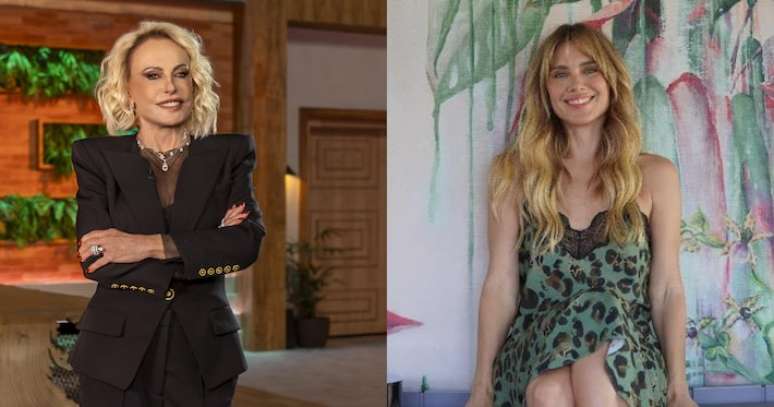 Ana Maria Braga cries when she talks about cancer with Carolina Dieckmmann