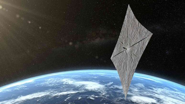 Artist's image of the Planetary Society's LightSail 2 spacecraft. Artist's image of the Planetary Society's LightSail 2 spacecraft.
