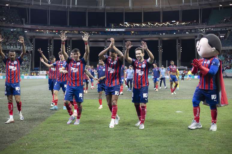 O triunfo sobre o Flamengo encheu o Bahia de moral.