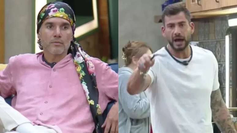 Fernando e Nizam em 'A Fazenda 17'