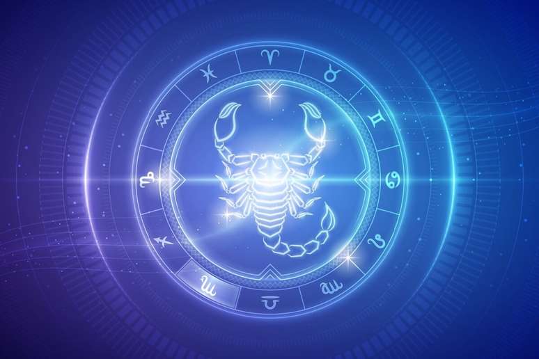 O anjo da guarda de escorpião orienta os nativos nos momentos de intensidade emocional