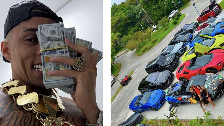 Imagens do Instagram do influenciador 'Buzeira'