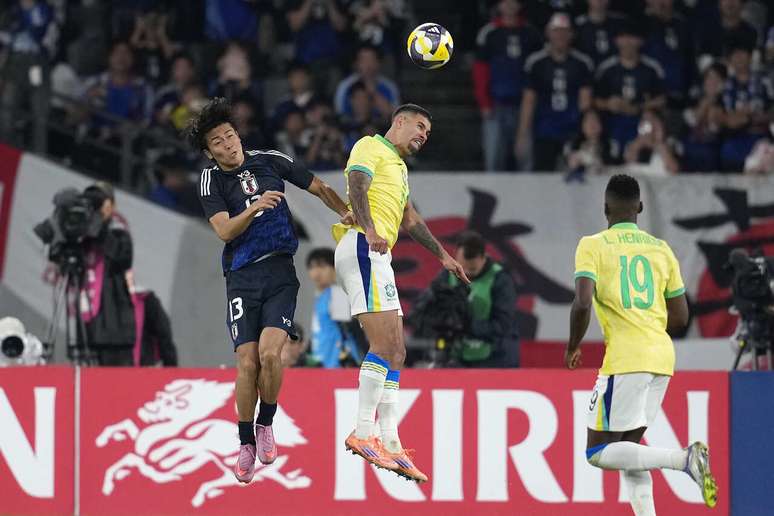 Brasil perdeu, de virada, para o Japão, em Tóquio –