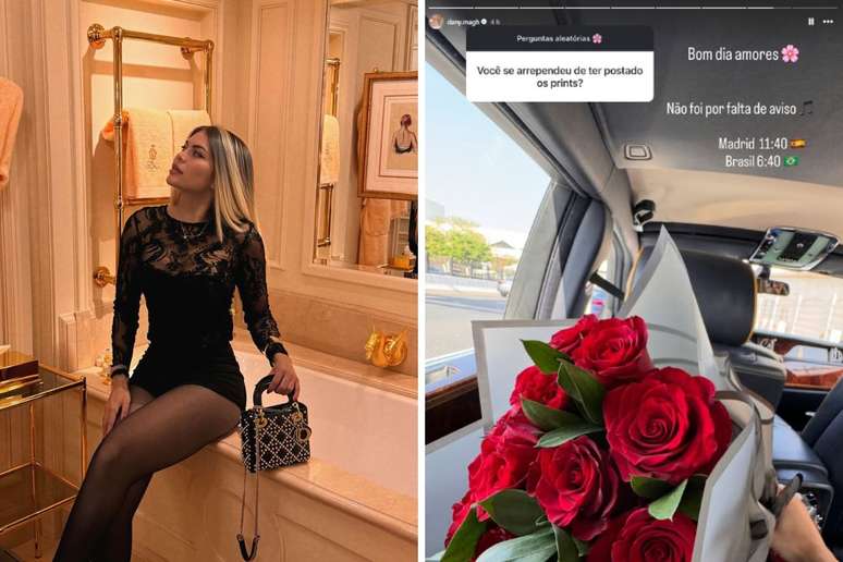 Day Magalhães, brasileira | postagem de Day alfinetando Virginia