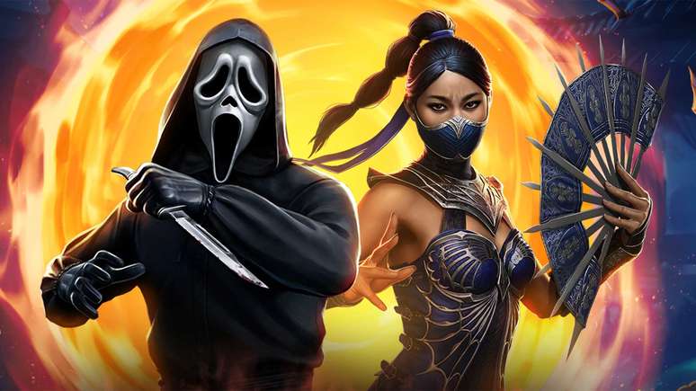 Ghostface e Kitana se juntam ao elenco de Mortal Kombat Mobile
