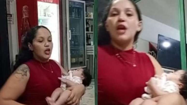 A suspeita foi presa em flagrante e permanece sob custódia