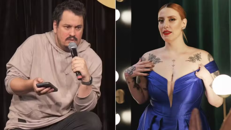 The comedian is condemned for making a clever joke with a participant of the reality show