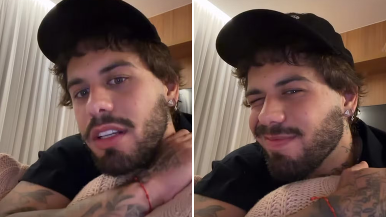 Zé Felipe mostra saldo de dia na academia com Ana Castela: 'Parece que apanhei' / Reprodução: Instagram