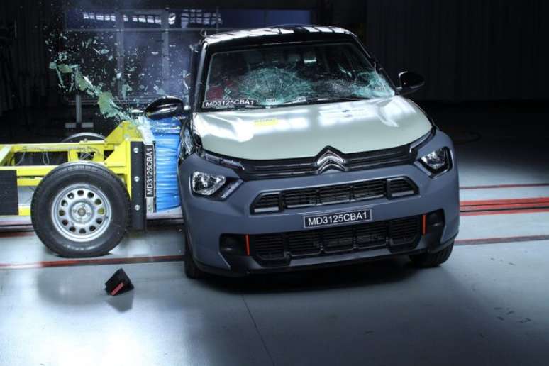 Citroën Basalt zera teste do Latin NCAP