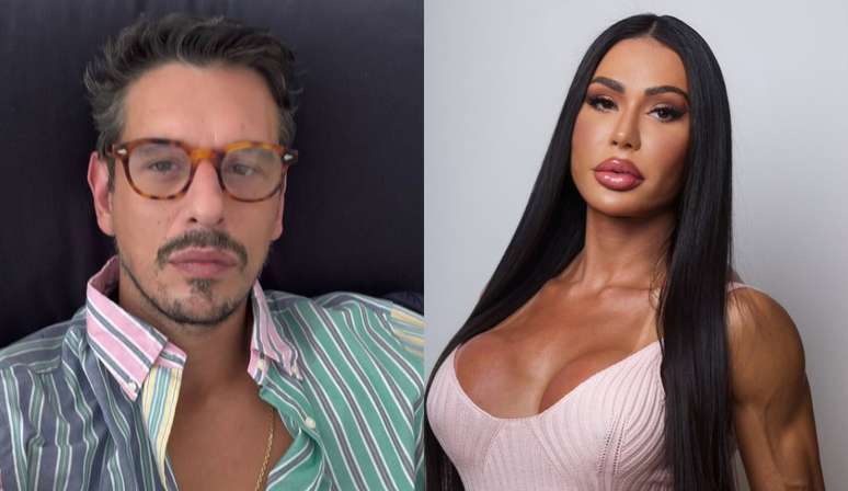 João Vicente de Castro e Gracyanne Barbosa negam que estão vivendo um romance