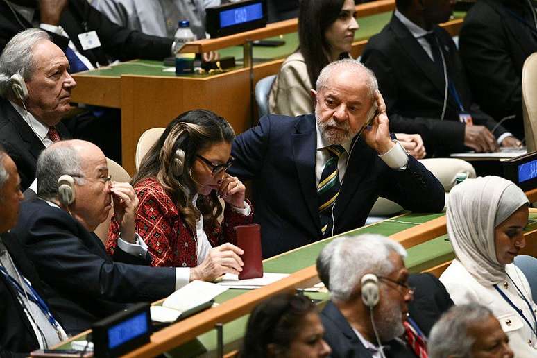 Lula se encontrou com Trump na Assembleia Geral da ONU, em Nova York