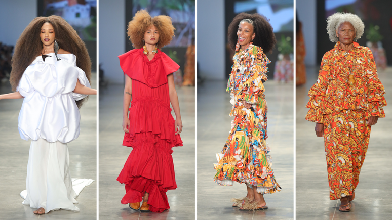 Desfile de Meninos Rei para SPFW 