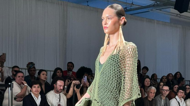SPFW: Catarina Mina explores carnauba with artisanal and feminine looks SPFW: Catarina Mina explores carnauba with artisanal and feminine looks