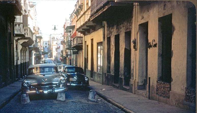Foto tirada em Havana, Cuba, em 1960
