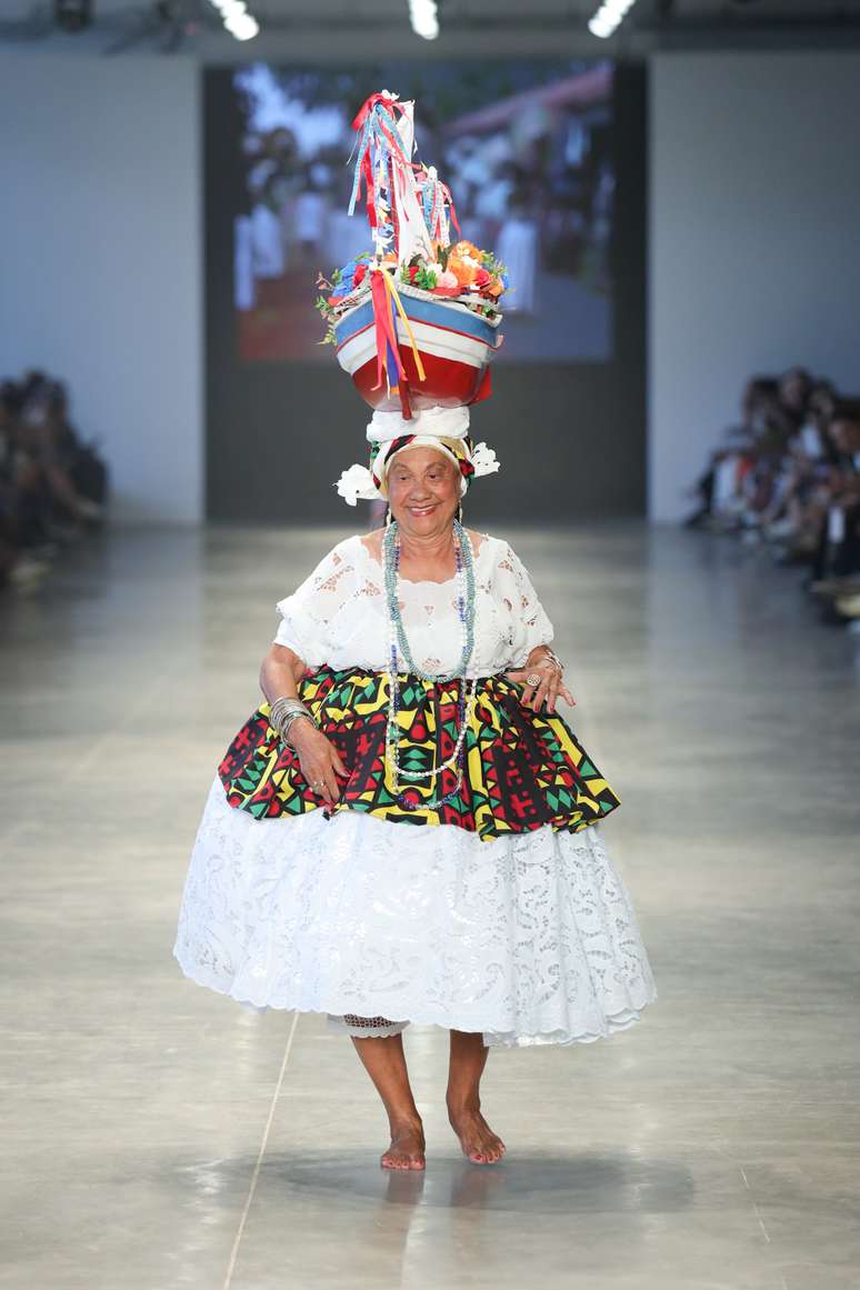 Desfile de Meninos Rei para SPFW 