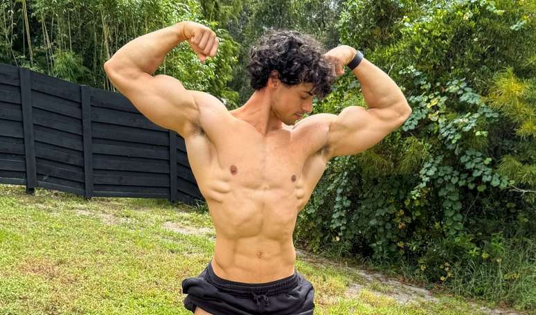 Ramon Dino, take care! Carla Perez and Xanddy’s son enters a bodybuilding competition and the former singer reacts: “Can you start suffering now?”
