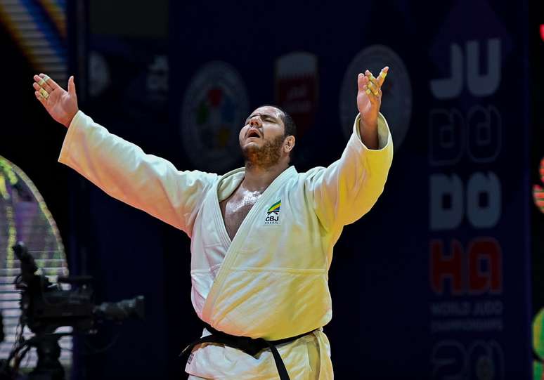 Rafael Silva durante competição