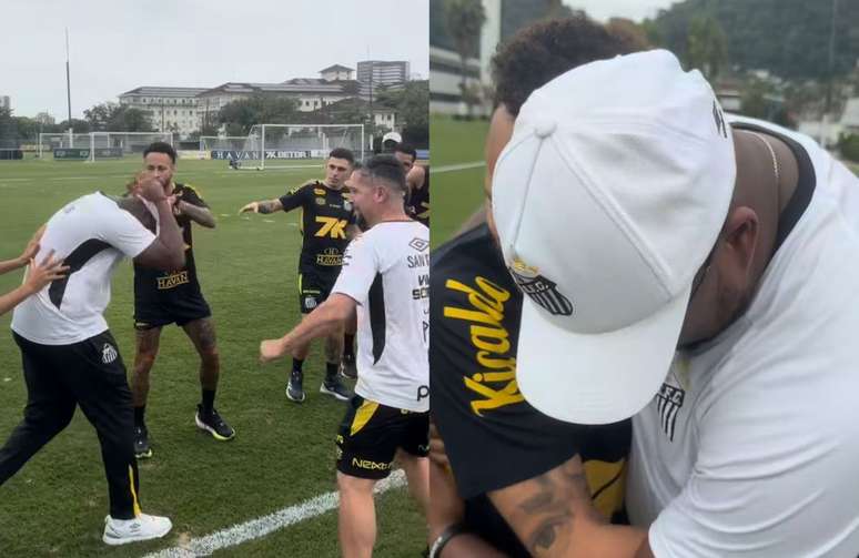 Neymar se 'vinga' de funcionário do Santos