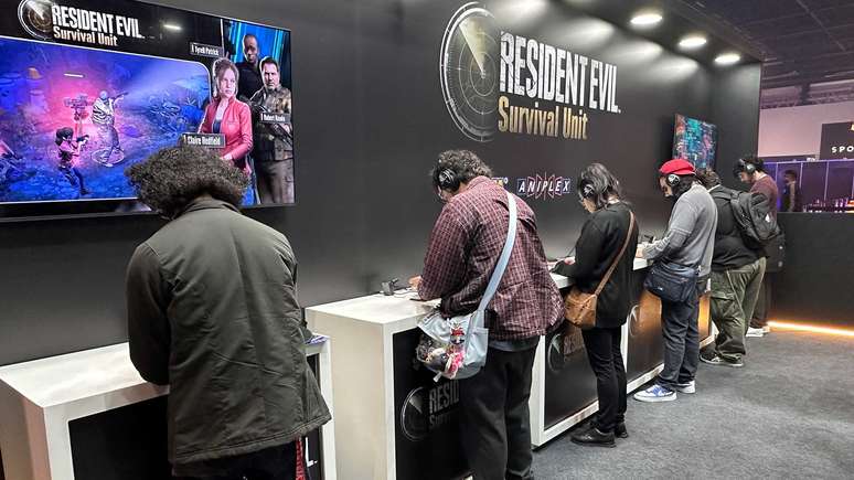 Resident Evil Survival Unit desperta interesse dos jogadores na BGS 2025 Resident Evil Survival Unit desperta interesse dos jogadores na BGS 2025
