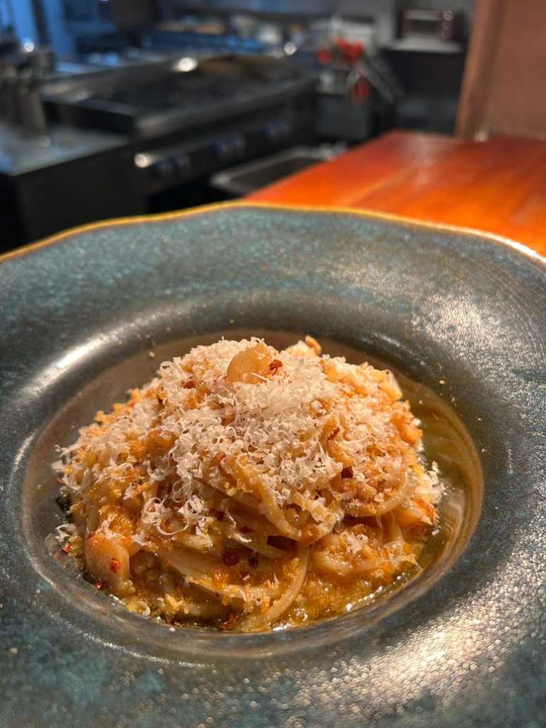 Spaghetti quadratti de Ronaldo Fraga 