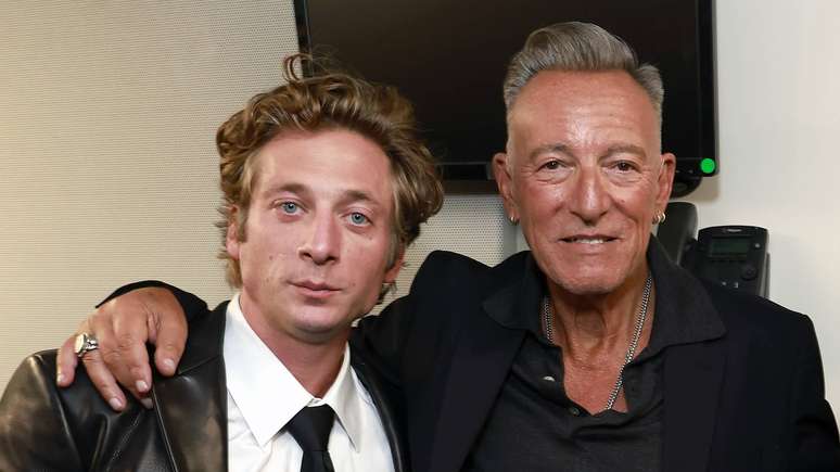Jeremy Allen White e Bruce Springsteen em 2025 Jeremy Allen White e Bruce Springsteen em 2025