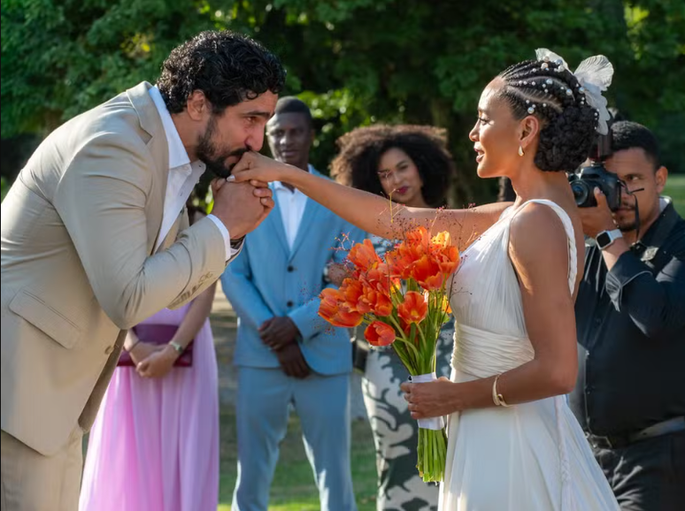 Casamento de Raquel (Taís Araujo) e Ivan (Renato Goés) (